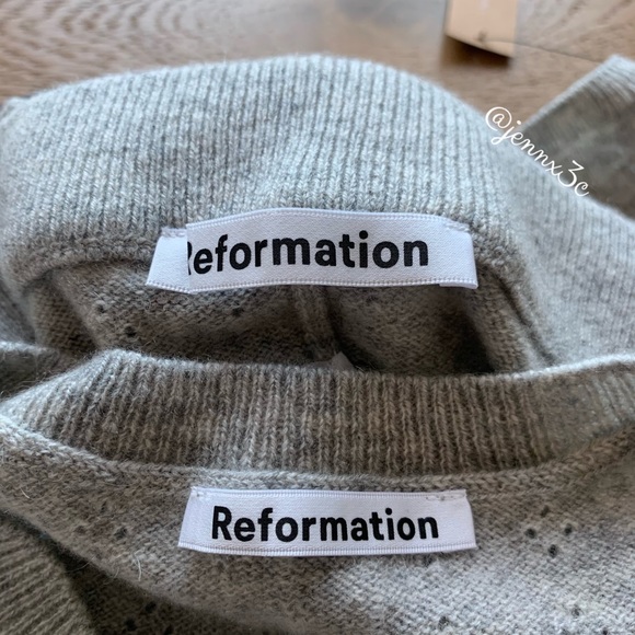 ❌[SOLD]❌Reformation Villa Two Piece || Light Grey - Picture 7 of 16